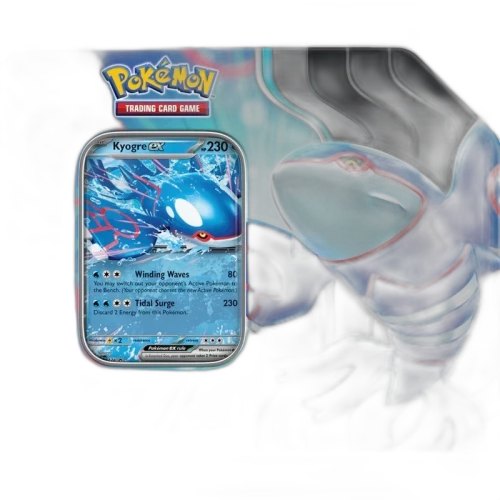 Pokèmon Scarlet & Violet Azure Legends Kyogre ex Tin