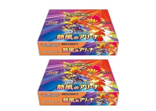 Pokémon Scarlet & Violet Heat Wave Arena Booster Box (Japanese) SV9a 2x Lot