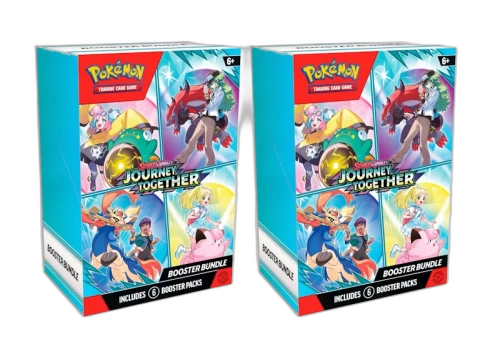 Pokémon Scarlet Violet Journey Together Booster Bundle 2x Lot