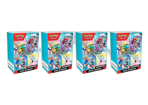 Pokémon Scarlet Violet Journey Together Booster Bundle 4x Lot