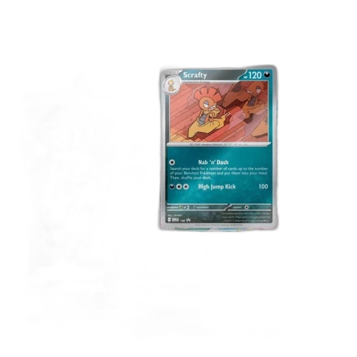 Pokèmon Scarlet & Violet Journey Together Scrafty 3 Booster Blister Pack