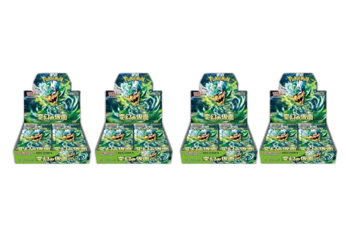 Pokémon Scarlet & Violet Mask of Transformation Expansion Pack 4x Lot (Japanese)