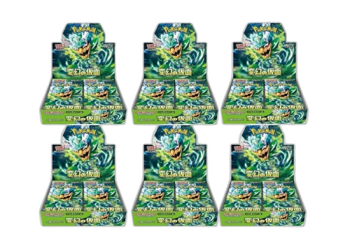 Pokémon Scarlet & Violet Mask of Transformation Expansion Pack 6x Lot (Japanese)