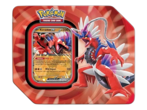 Pokémon Scarlet & Violet Paldea Legends Tin Koraidon ex Tin