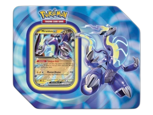 Pokémon Scarlet & Violet Paldea Legends Tin Miraidon ex Tin