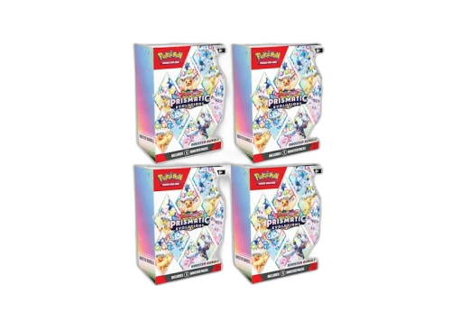 Pokémon Scarlet & Violet Prismatic Evolutions Booster Box 4x Lot
