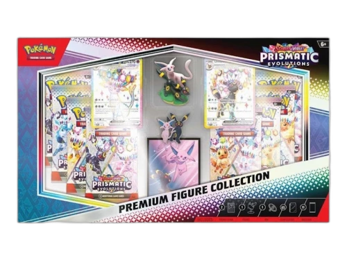 Pokémon Scarlet & Violet Prismatic Evolution Premium Figure Collection Box