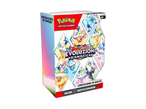 Pokémon Scarlet & Violet Prismatic Evolutions 6 Pack (Italian Version)