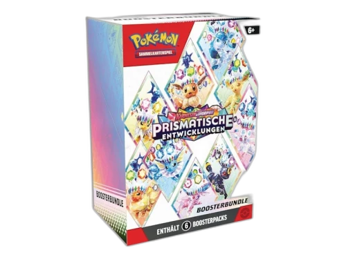 Pokémon Scarlet & Violet Prismatic Evolutions Booster Bundle (German)