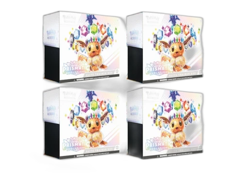 Pokémon Scarlet & Violet Prismatic Evolutions Elite Trainer Box 4x Lot