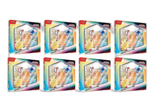 Pokémon Scarlet & Violet Prismatic Evolutions Poster Collection 8x Lot