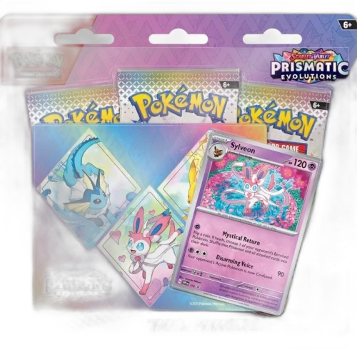Pokèmon Scarlet & Violet Prismatic Evolutions Sylveon Tech Sticker Collection