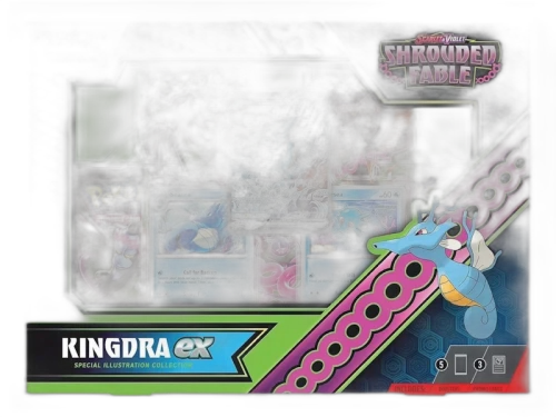 Pokémon Scarlet & Violet Shrouded Fable Ex Kingdra Special Collection Box