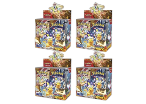 Pokémon Scarlet & Violet Surging Sparks Booster Display Box 4x Lot