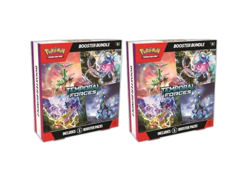Pokémon Scarlet Violet Temporal Forces Booster Bundle 2x Lot