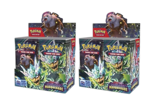 Pokémon Scarlet & Violet Twilight Masquerade Booster Box 2x Lot