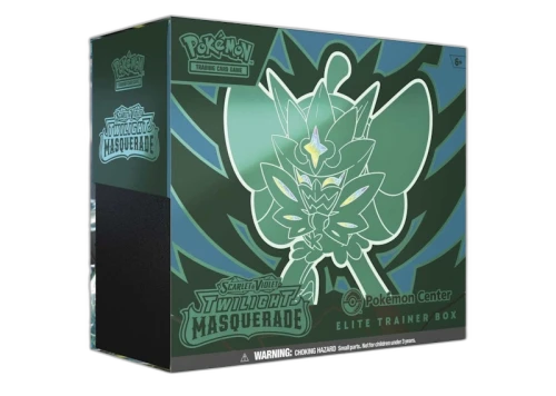 Pokémon Scarlet & Violet Twilight Masquerade Pokemon Center Elite Tainer Box