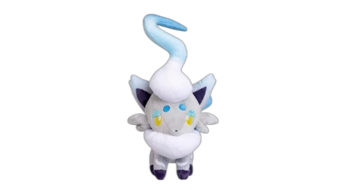 Pokemon Shiny Hisuian Zorua Poke Plush