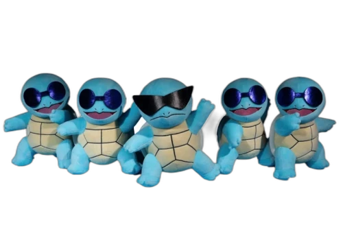 Pokemon Squirtle Squad SDCC 2025 Jazwares Exclusive Plush Set of 5
