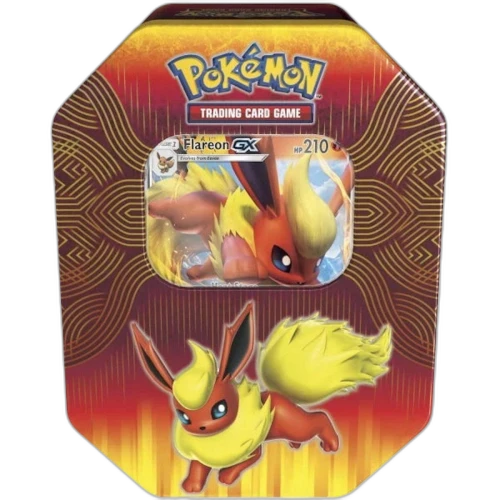 Pokèmon Sun & Moon Elemental Power Featuring Flareon GX 1st Print Tin