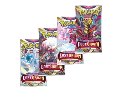 Pokémon Sword & Shield Lost Origin Booster Pack 4x Lot (Artwork May Vary)