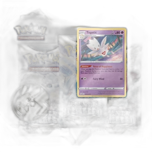 Pokèmon Sword & Shield Silver Tempest Togetic 3 Booster Blister Pack