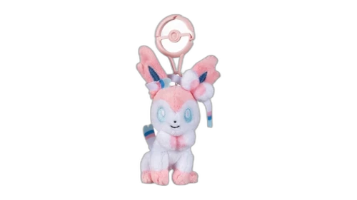 Pokemon Sylveon Adventure Partners Plush Key Chain