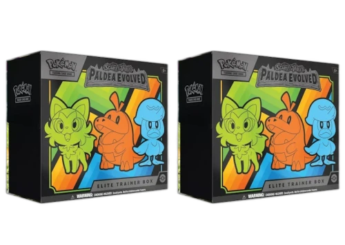 Pokémon TCG Scarlet & Violet Paldea Evolved Elite Trainer Box 2x Lot