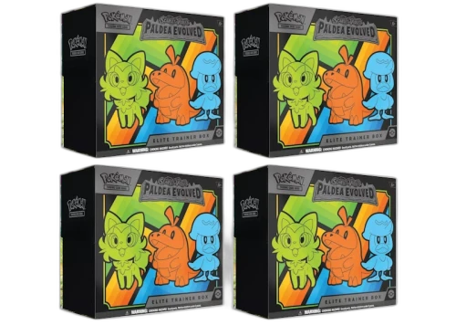 Pokémon TCG Scarlet & Violet Paldea Evolved Elite Trainer Box 4x Lot