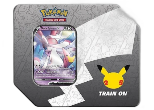 Pokémon TCG 25th Anniversary Celebrations Large Tin Dark Sylveon V