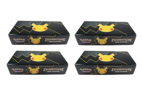 Pokémon TCG 25th Anniversary Celebrations Prime Collection Box 4x Lot