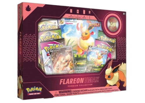 Pokémon TCG Flareon V VMAX Premium Collection Box (UK Version)