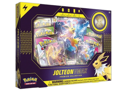 Pokémon TCG Jolteon V VMAX Premium Collection Box (UK Version)