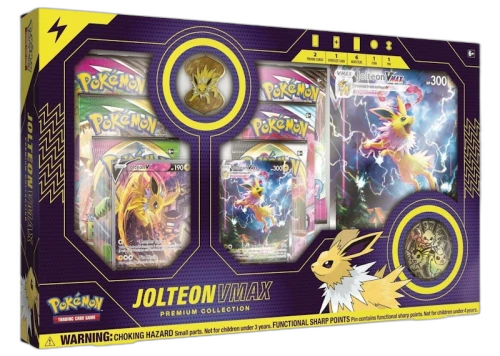 Pokémon TCG Jolteon V VMAX Premium Collection Box (US Version)
