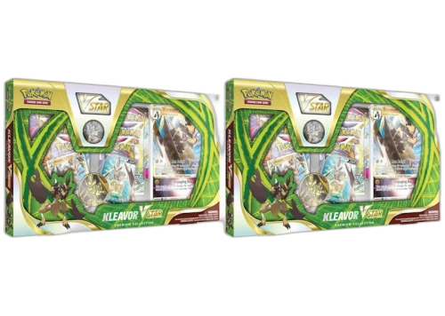 Pokémon TCG Kleavor VSTAR Premium Collection Box 2x Lot