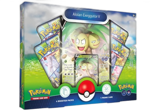 Pokémon TCG Pokémon GO Alolan Exeggutor V Collection Box