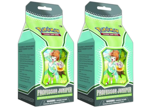 Pokémon TCG Professor Juniper Premium Tournament Collection Box 2x Lot