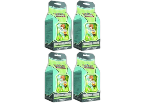 Pokémon TCG Professor Juniper Premium Tournament Collection Box 4x Lot