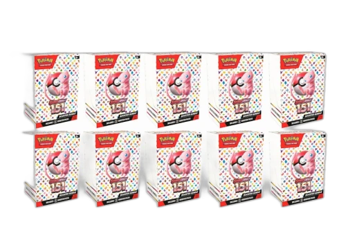 Pokémon TCG Scarlet & Violet 151 6pk Booster Bundle 10x Lot