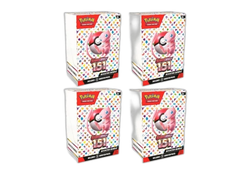 Pokémon TCG Scarlet & Violet 151 6pk Booster Bundle 4x Lot