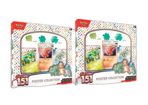 Pokémon TCG Scarlet & Violet 151 Poster Collection 2x Lot