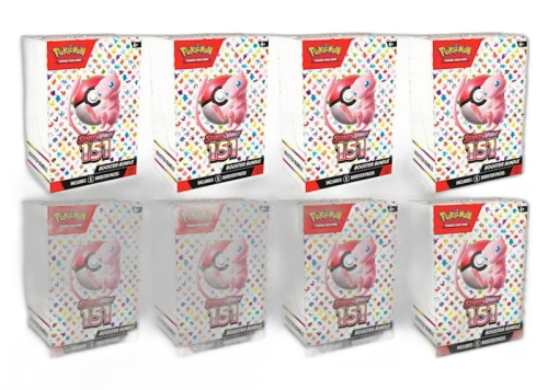 Pokémon TCG Scarlet & Violet 151 6pk Booster Bundle 8x Lot