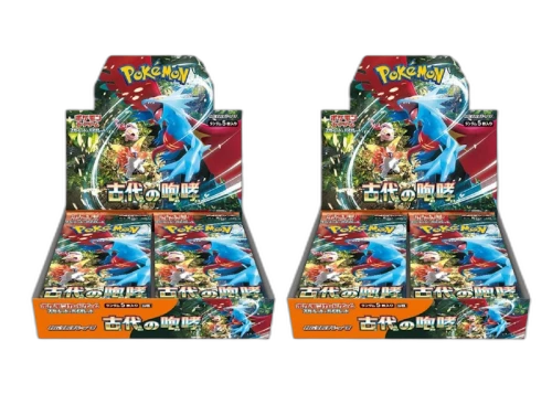 Pokémon TCG Scarlet & Violet Ancient Roar Expansion Pack 2x Lot (Japanese)