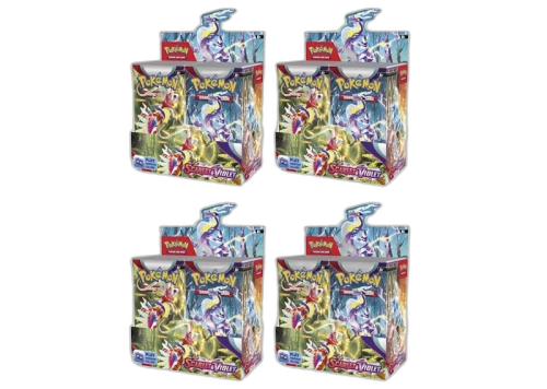 Pokémon TCG Scarlet & Violet Booster Box 4x Lot