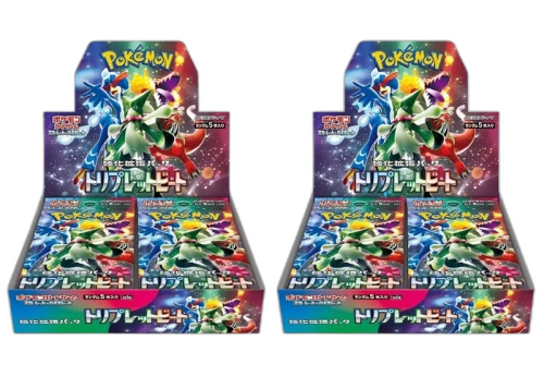 Pokémon TCG Scarlet & Violet Expansion Pack Triplet Beat Box (Japanese) 2x Lot