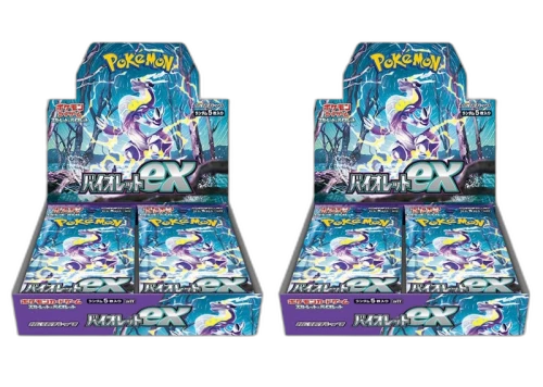 Pokémon TCG Scarlet & Violet Expansion Pack Violet ex Booster Box (Japanese) 2x Lot