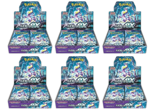 Pokémon TCG Scarlet & Violet Expansion Pack Violet ex Box (Japanese) 6x Lot