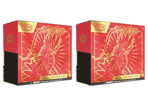 Pokémon TCG Scarlet & Violet Koraidon Elite Trainer Box 2x Lot