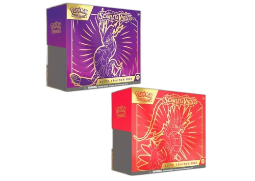 Pokémon TCG Scarlet & Violet Koraidon/Miraidon Elite Trainer Box 2x Bundle