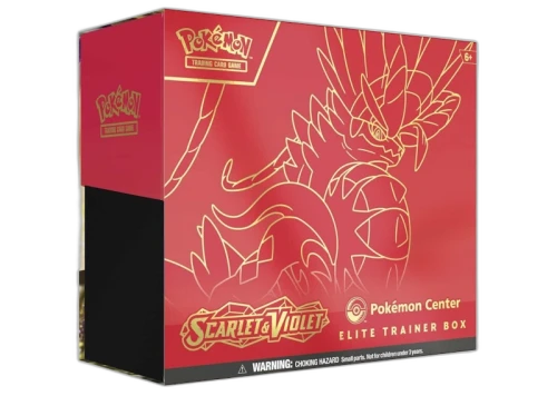Pokémon TCG Scarlet & Violet Koraidon Pokémon Center Elite Trainer Box